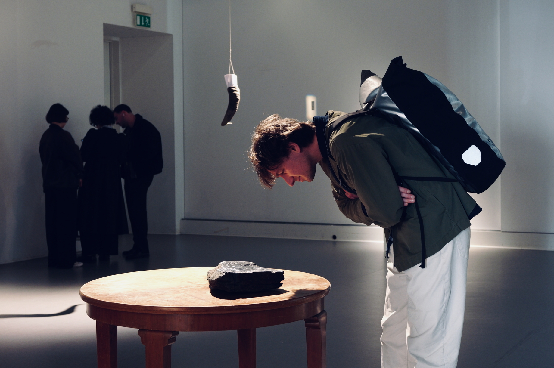exhibition footage